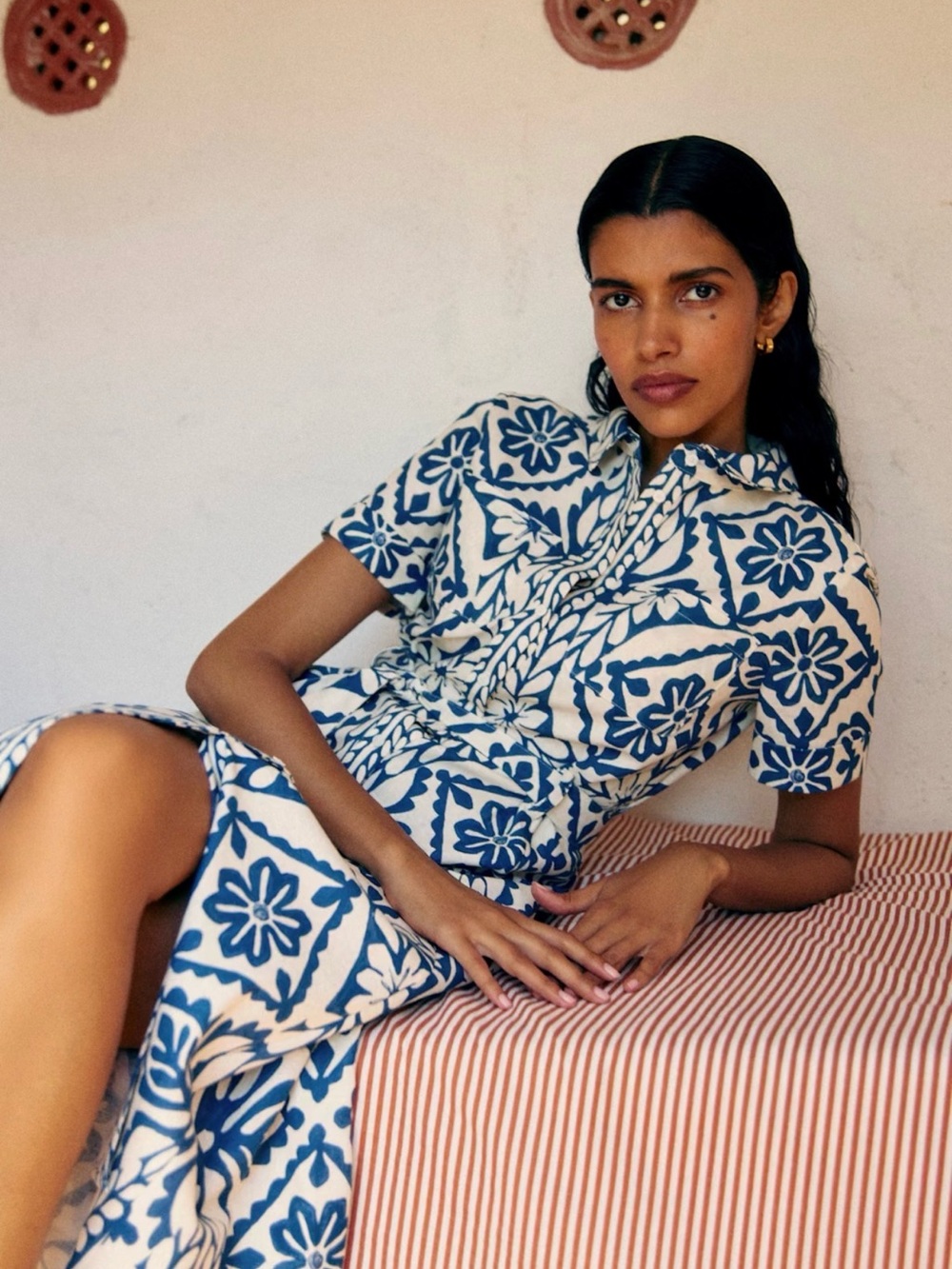 🌿Sezane Adele dress in Albi print - size 40 or US 6 - NWT